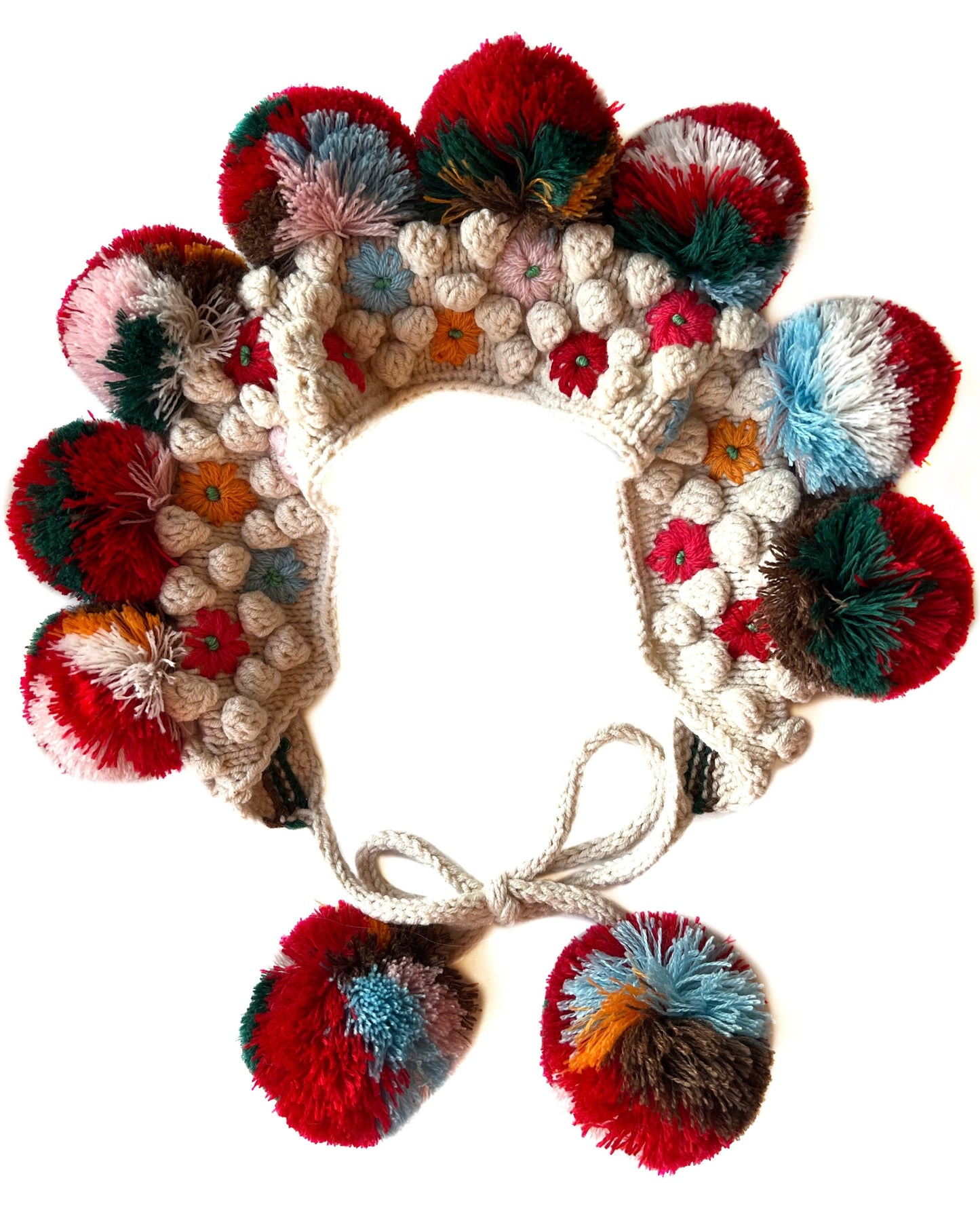 Light Beige Ethnic Headband "Chilce"