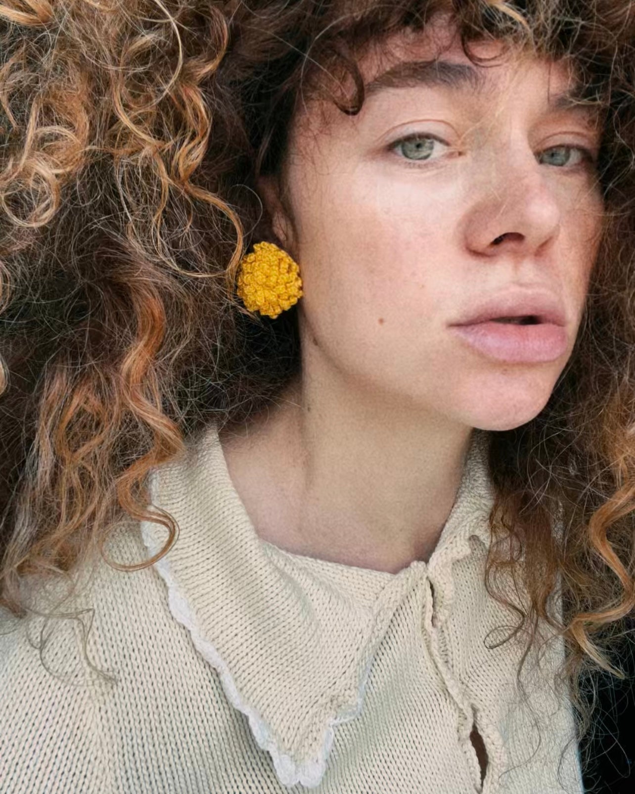 Dandelion Earrings