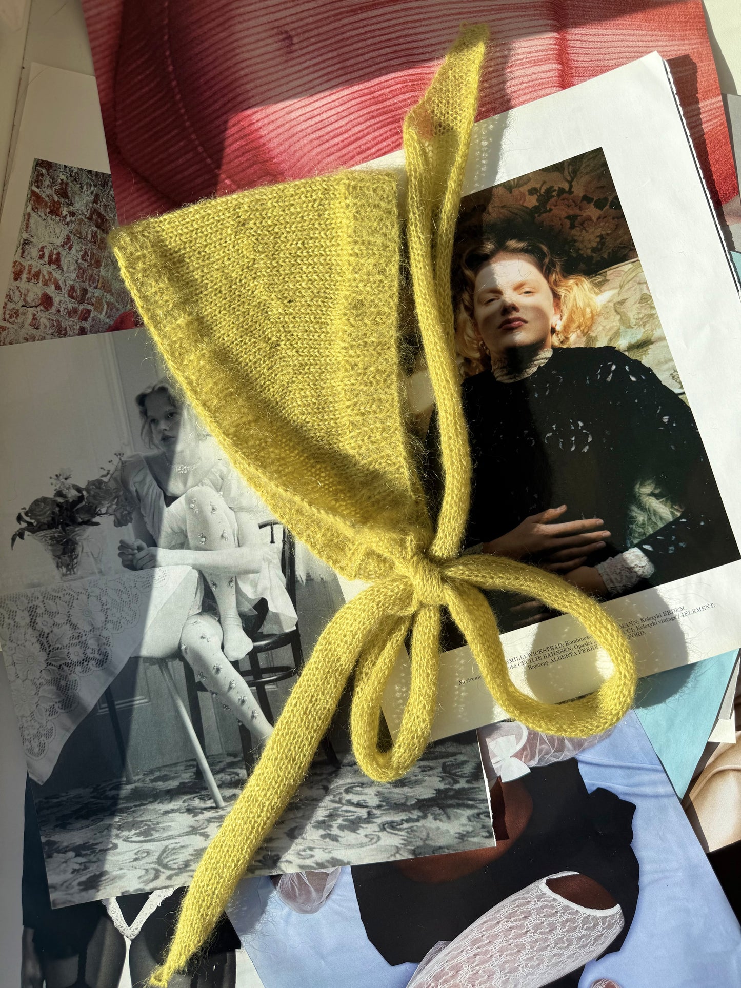 Linden Green Half Bonnet